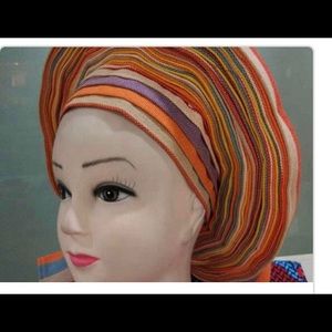 Pre madeAfrican Auto head wrap
